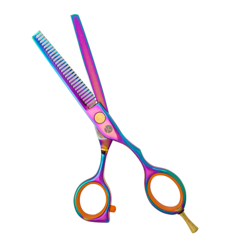 Multi Colour 5.5'' Hair Thinning Scissors