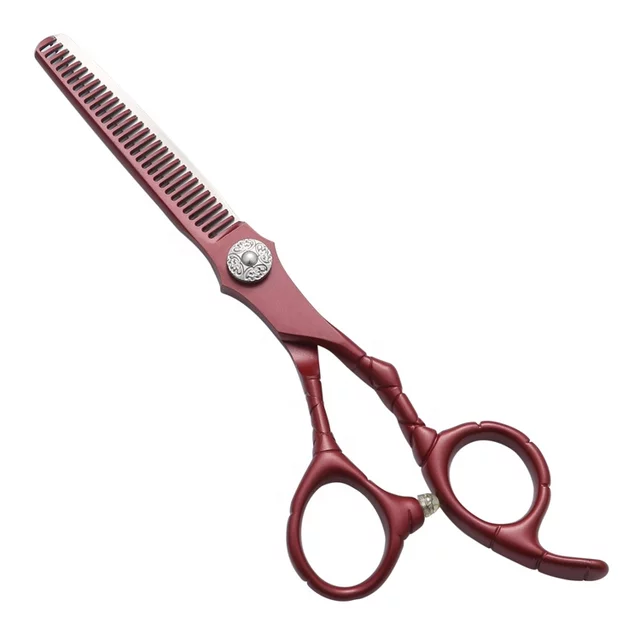 Maroon Hairdressing 6.0" Scissors Set