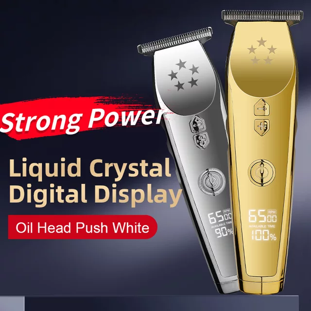 Professional Fader Hair Digital Trimmer