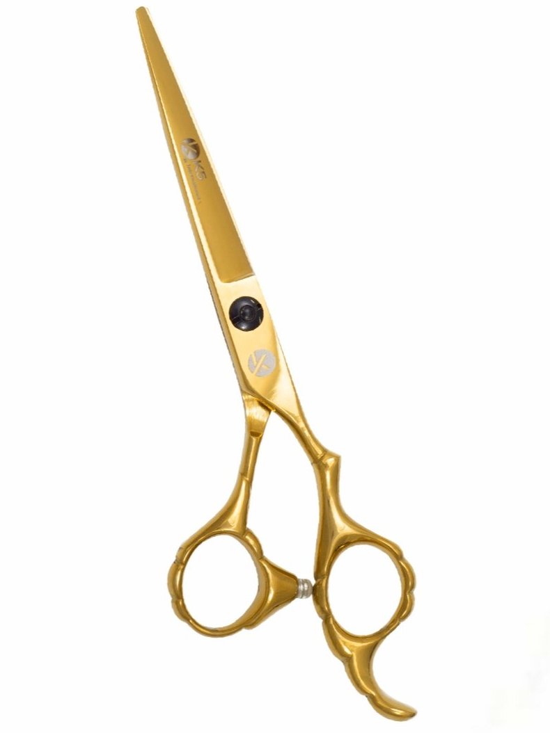 Professional Barber 6.0" Golden  Hairdressing Scissors For Barbers