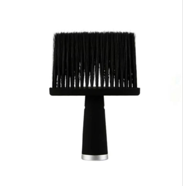 Black Barber Neck Brush Nylon Synthetic hair
