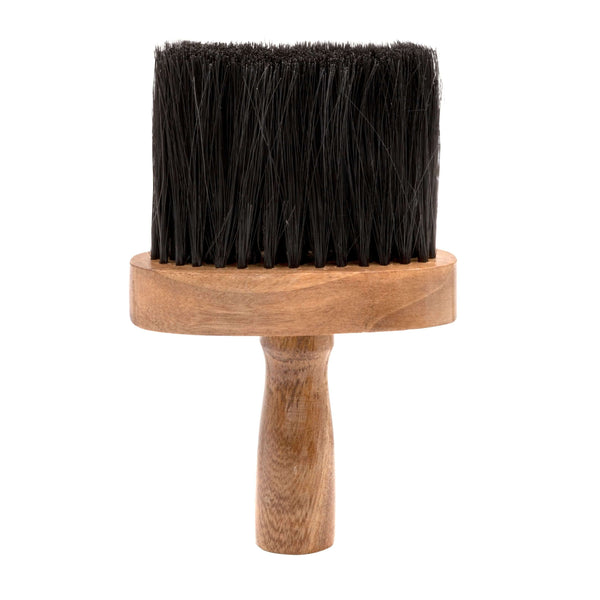 Barber Neck Brush With Wooden Handle