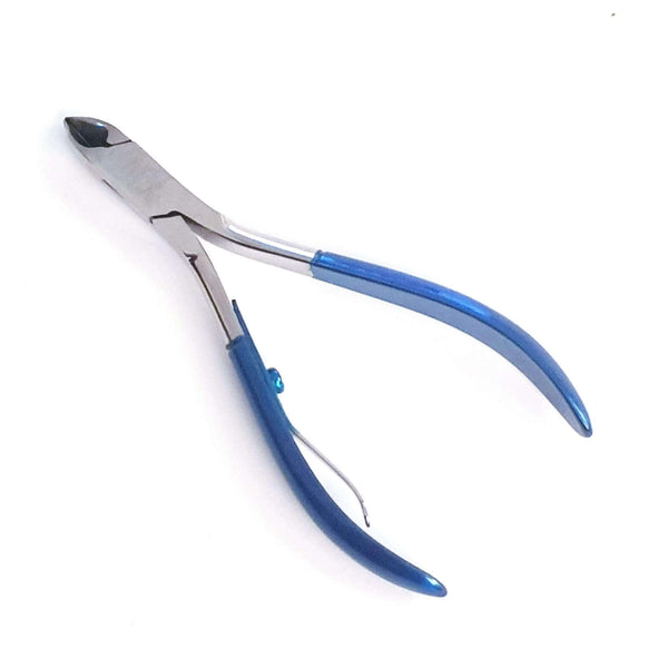 Cuticle Cutter With Blue Handle
