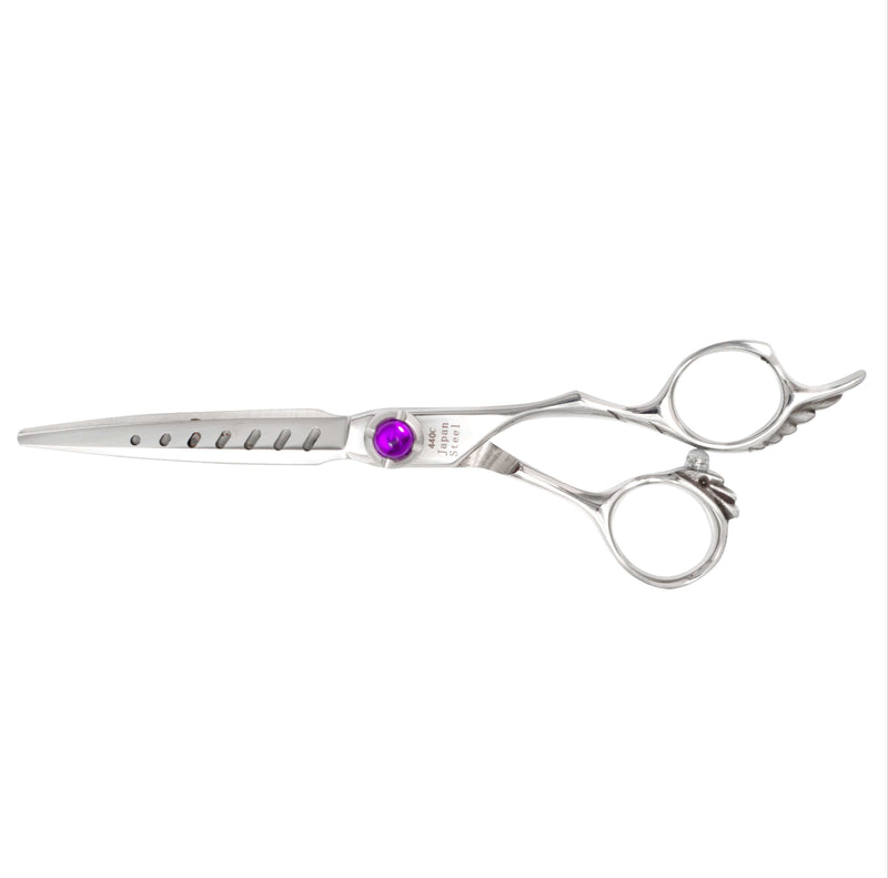 Dragon Purple Crystal Hairdressing Scissors