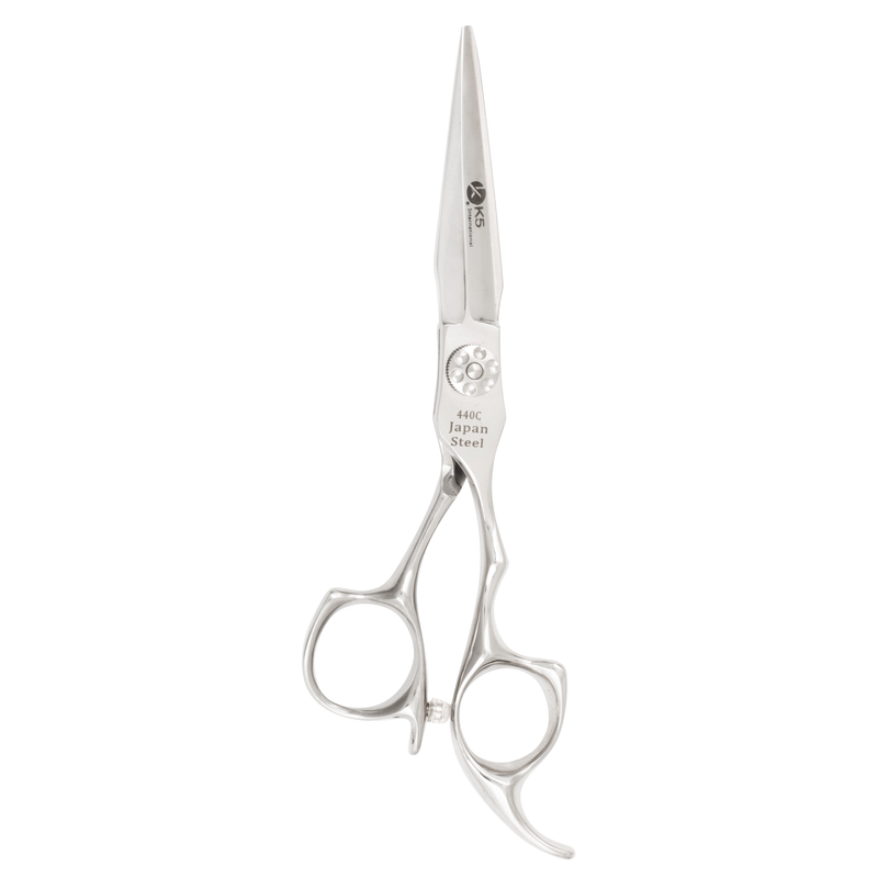 Hairdressing Scissors Elegant Silver 