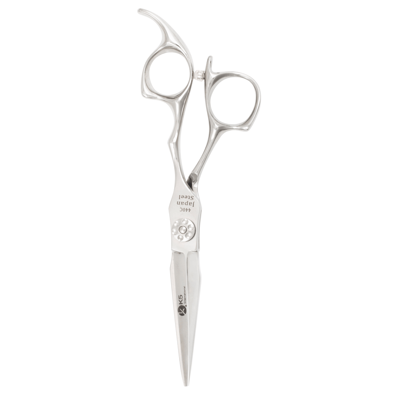 Hairdressing Scissors Elegant Silver 