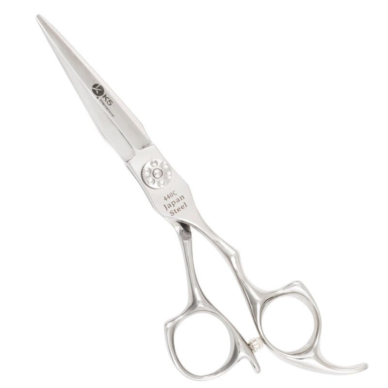 Elegant Silver Hairdressing Scissors