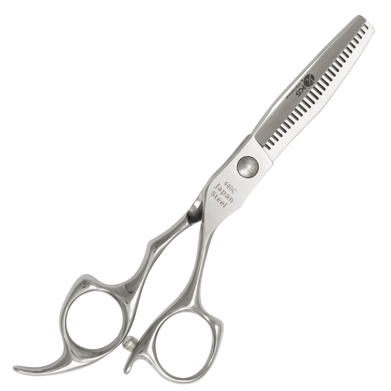 Elegant Silver Hairdressing Scissors