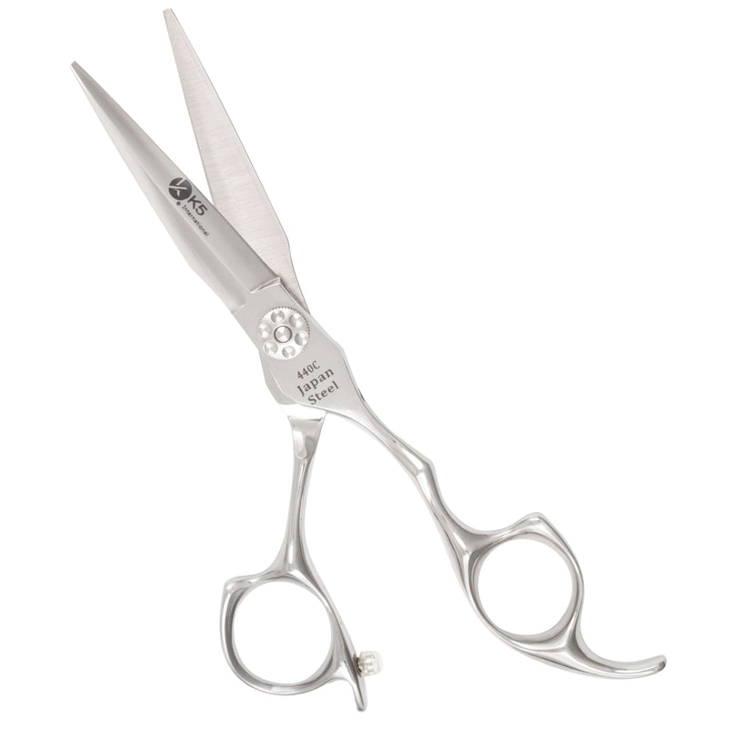 Hairdressing Scissors Elegant Silver 