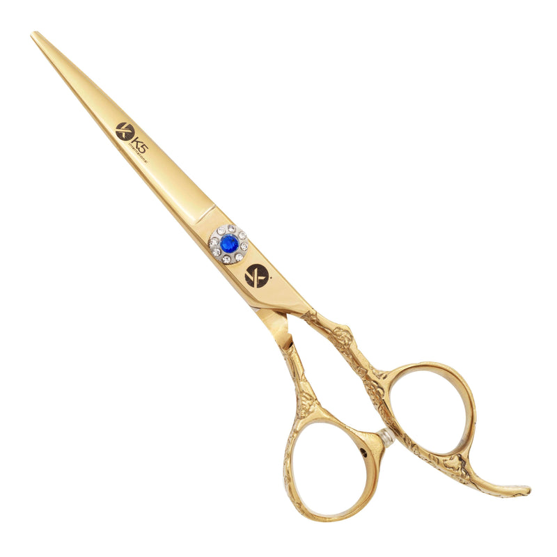 Golden Hair Dressing Scissors