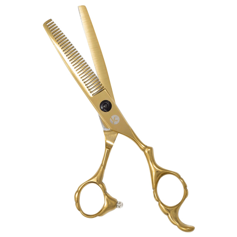 Hair thinning scissors