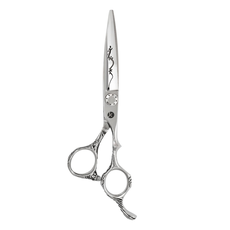 Silver Snake  Scissors For Hairdressing