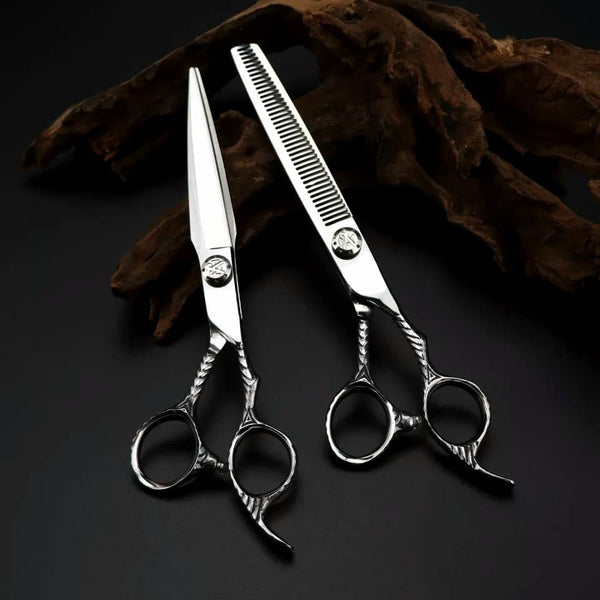 Dragon 6.0" & 7.0" 440c Hairdressing Scissors Set