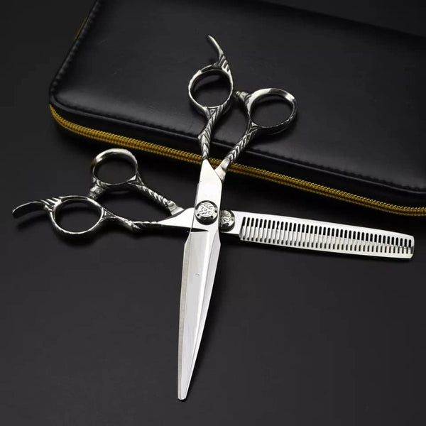 Dragon 6.0" & 7.0" 440c Hairdressing Scissors Set