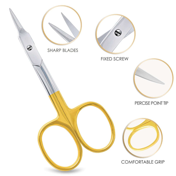 Gold Plated Small Scissors