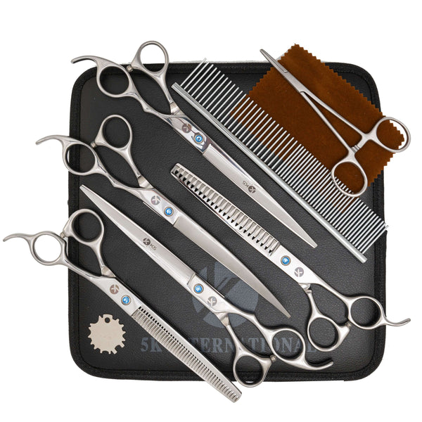 Professional dog grooming shear kits store