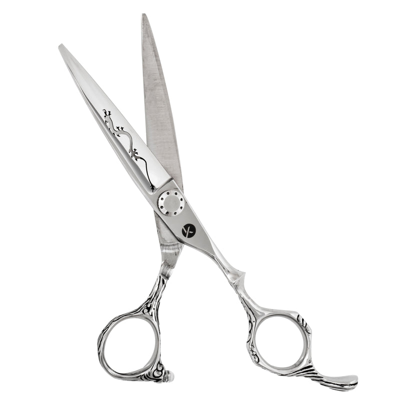 Silver Snake 6.0" Hairdressing Scissors For Barbers