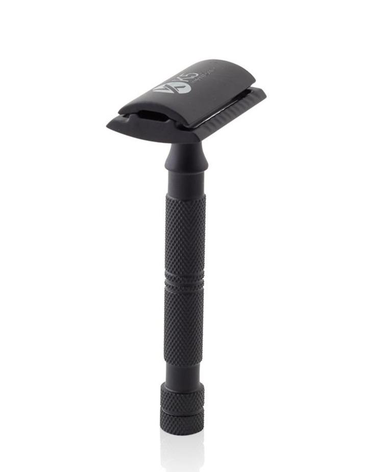 Hair Removal Safety Razor in Metal Black