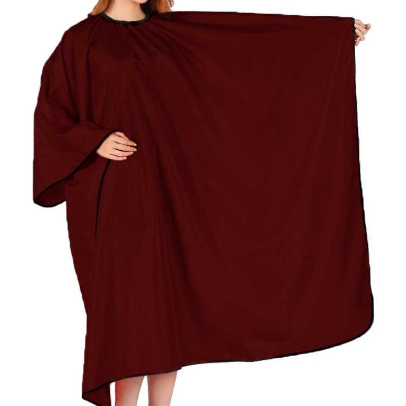 Hairdressing Cape in Maroon Colour