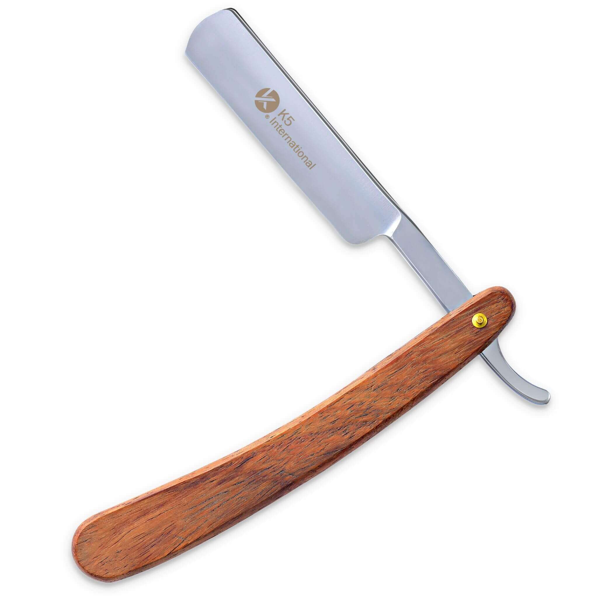 Sinle Razor Professional Single Blade Straight Razor Wooden Handle
