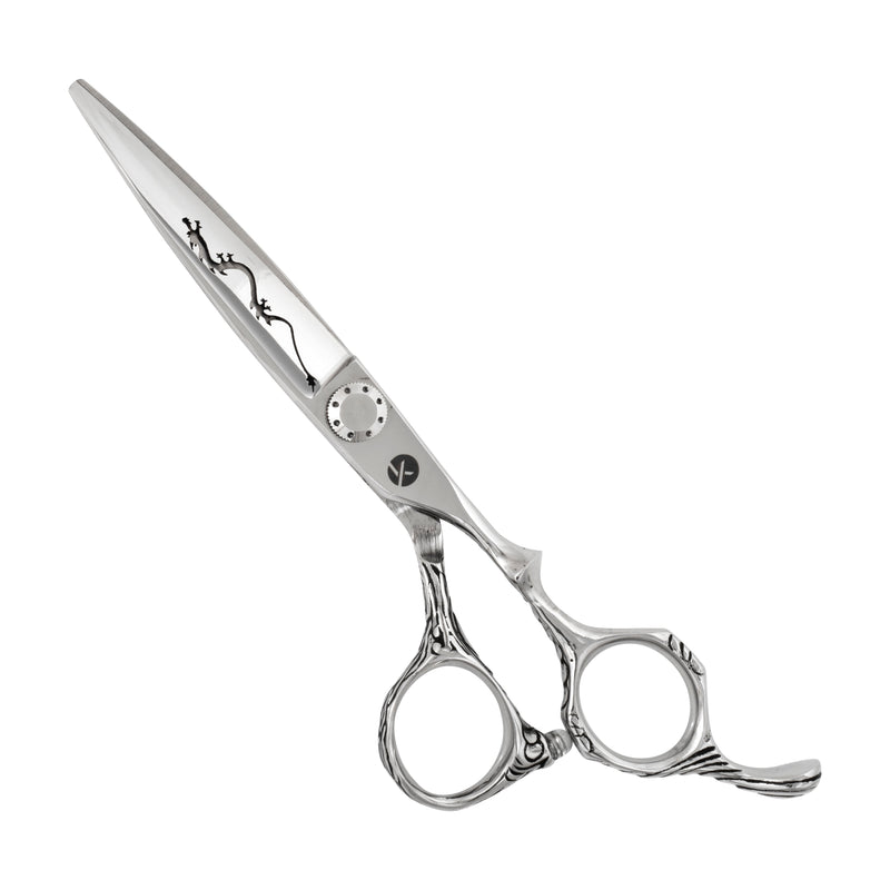 Silver Snake Hairdressing Scissors 