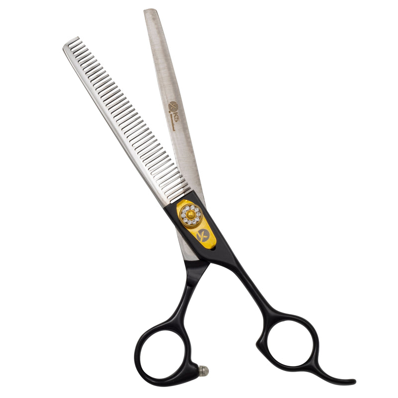 Black Line 7.0" Hairdressing Scissors Set